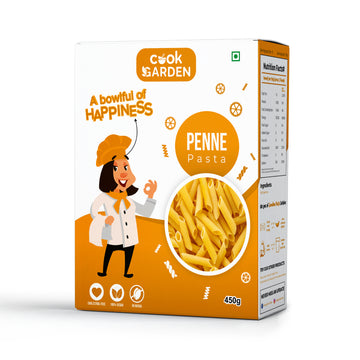 Semolina Penne Pasta | High Protein Healthy Diet | Maida Free & Cholesterol Free | 450g